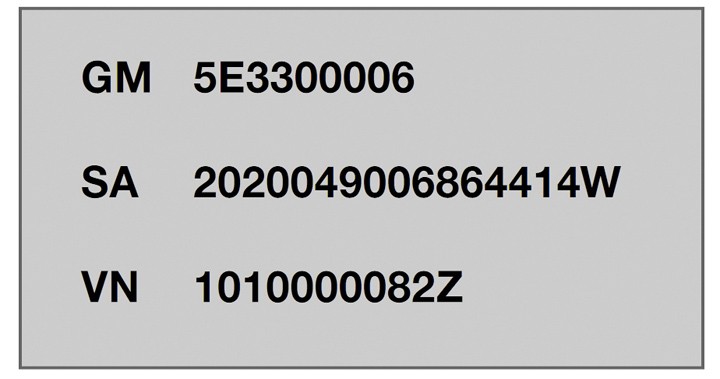 BMW ZCS Code Breakdown - DIS GT1 Diagnostic Screen