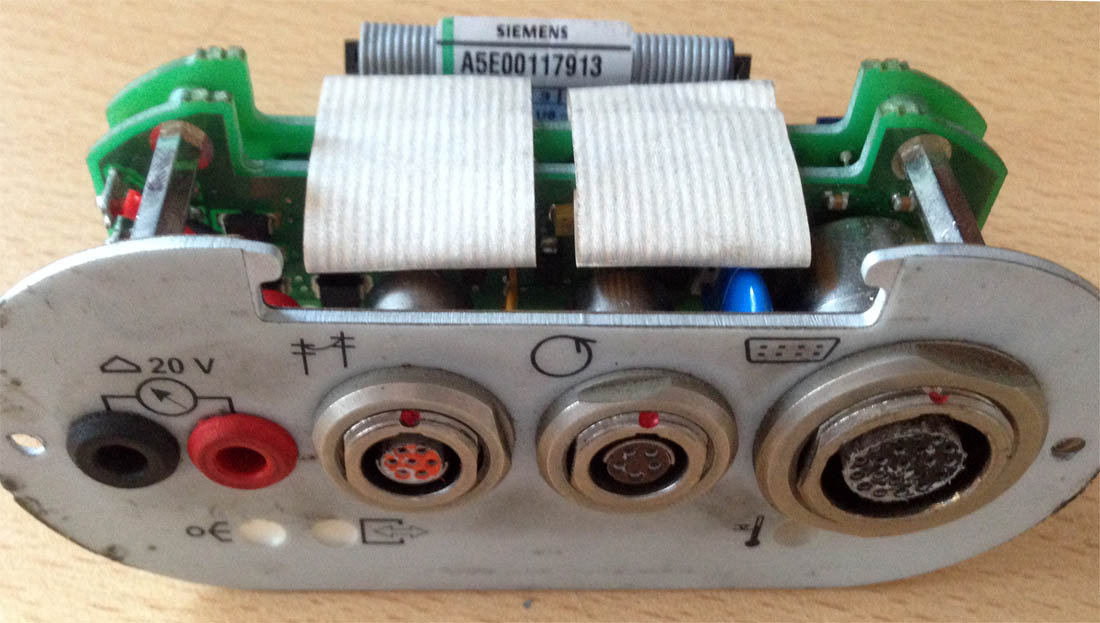 All three EDIC circuit boards separated