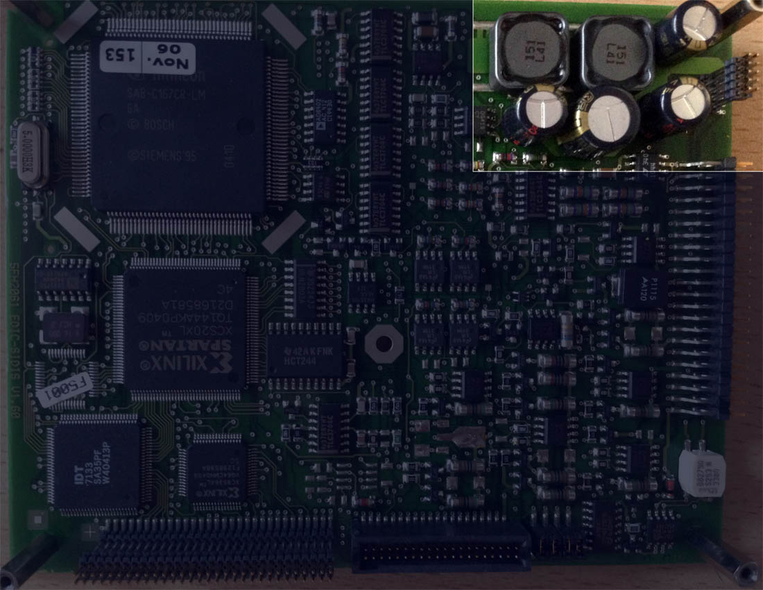 EDIC secondary power regulation board