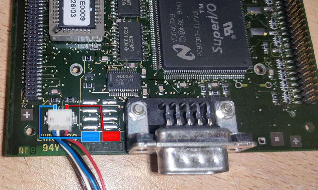 Finding 5V power source on EDIC PCB