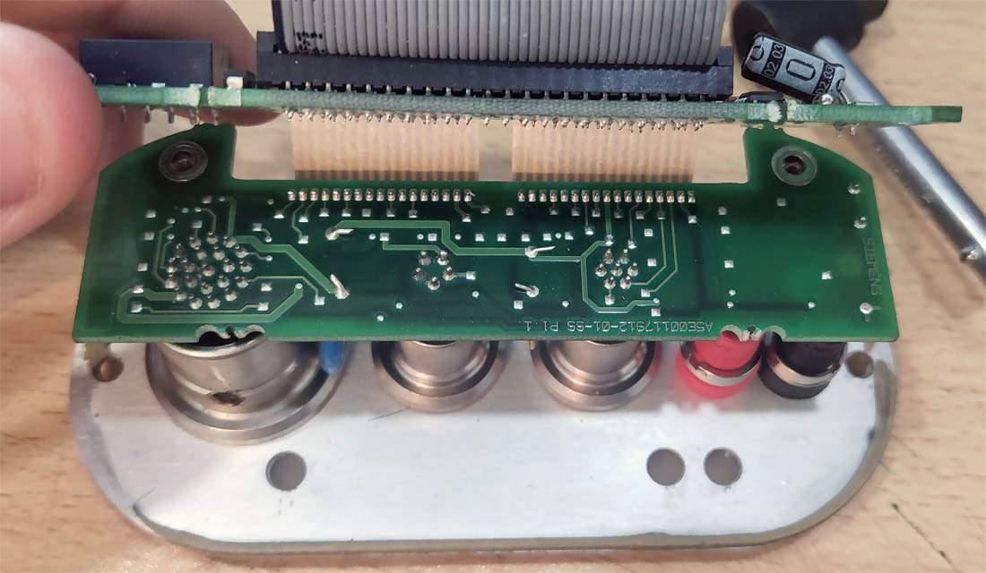 Connecting Ethernet lines to EDIC front PCB