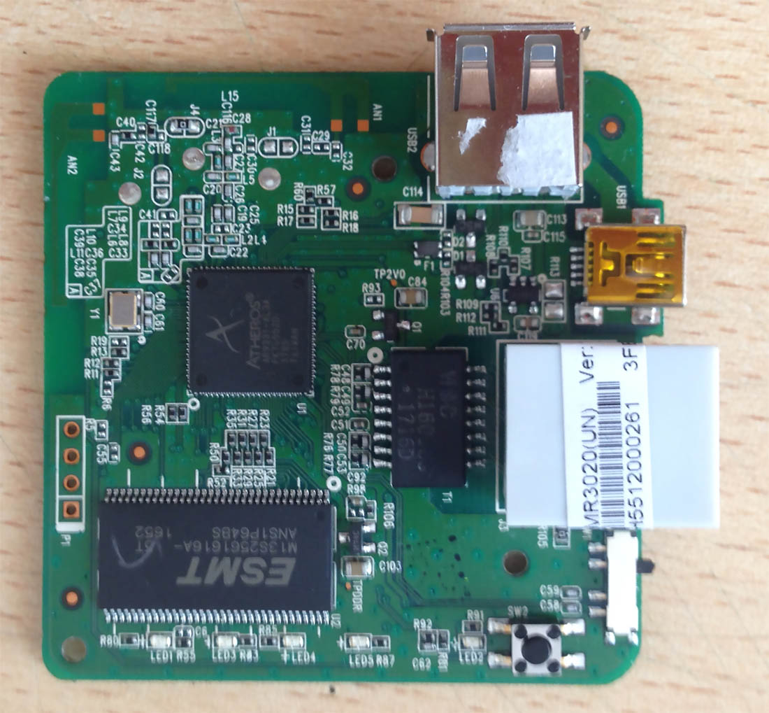 TP-Link router for Chinese GT1 clone modification