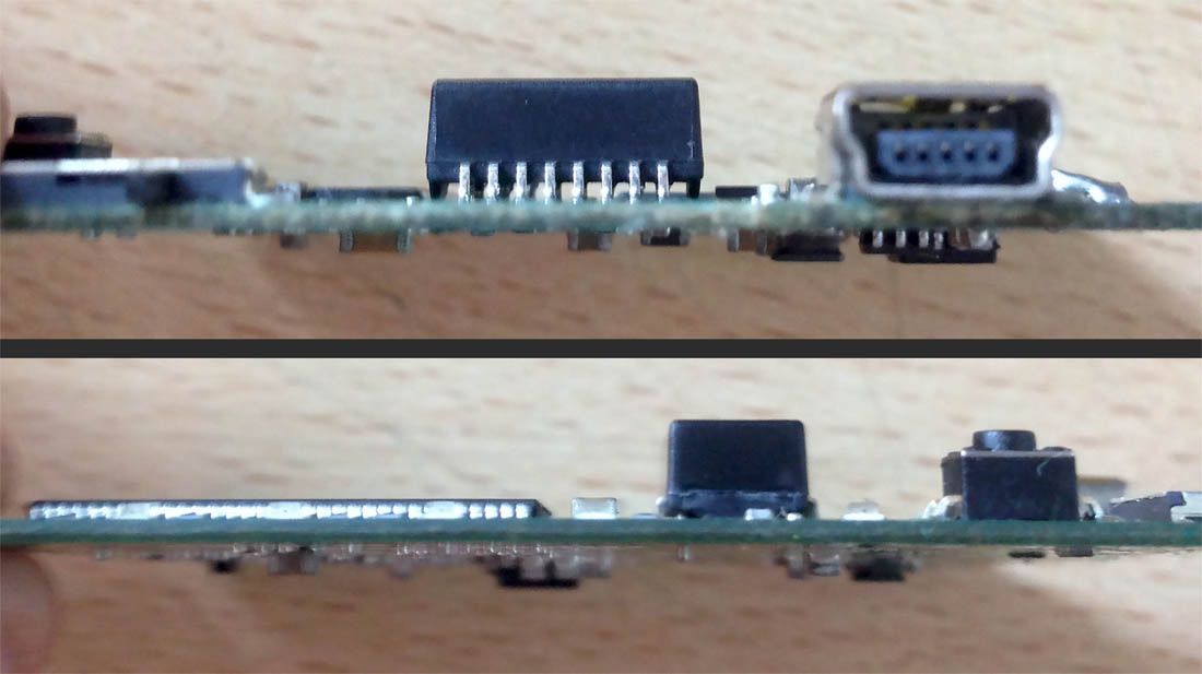 Direct Ethernet wiring to router board