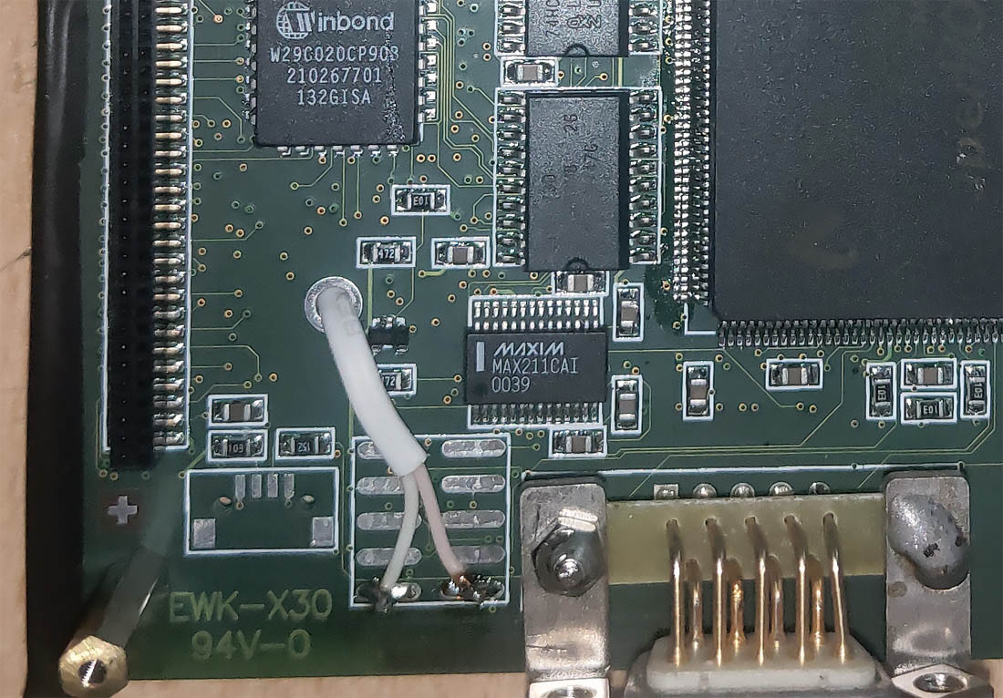 Power wiring on clone PCB
